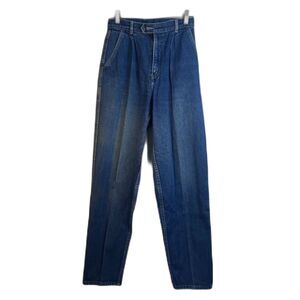 212 Exchange Retro Y2K Denim Jeans Pleated Waist High Rise 80s 90s Size 0 VTG